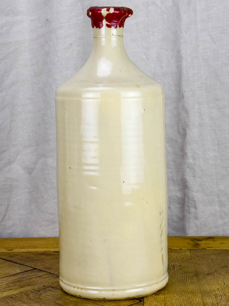 Large antique French ink bottle from Dijon 16½"