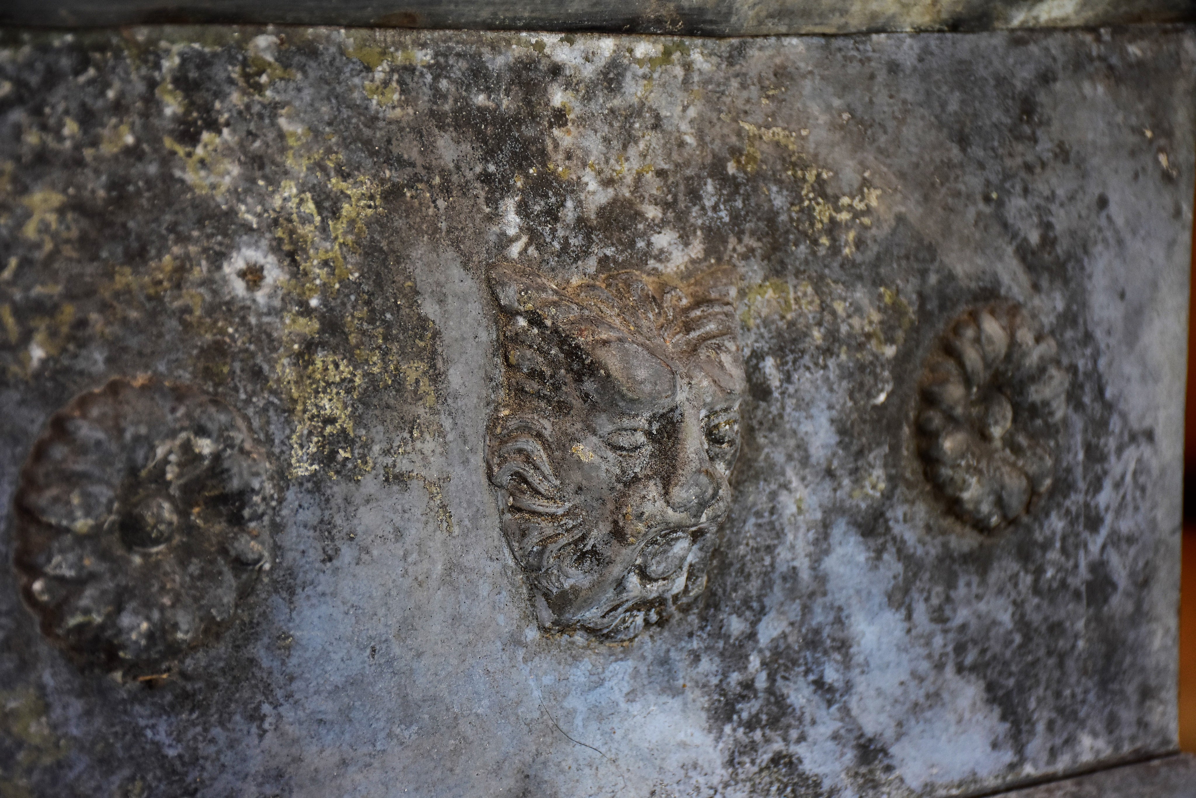 Early 19th century French fountain in zinc