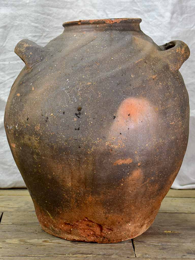 Aged 19th Century French Olive Jar