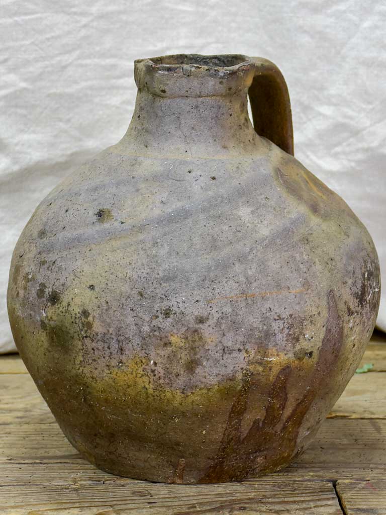 19th Century French water pitcher 14¼"