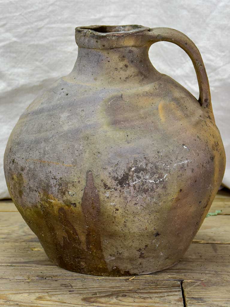 19th Century French water pitcher 14¼"