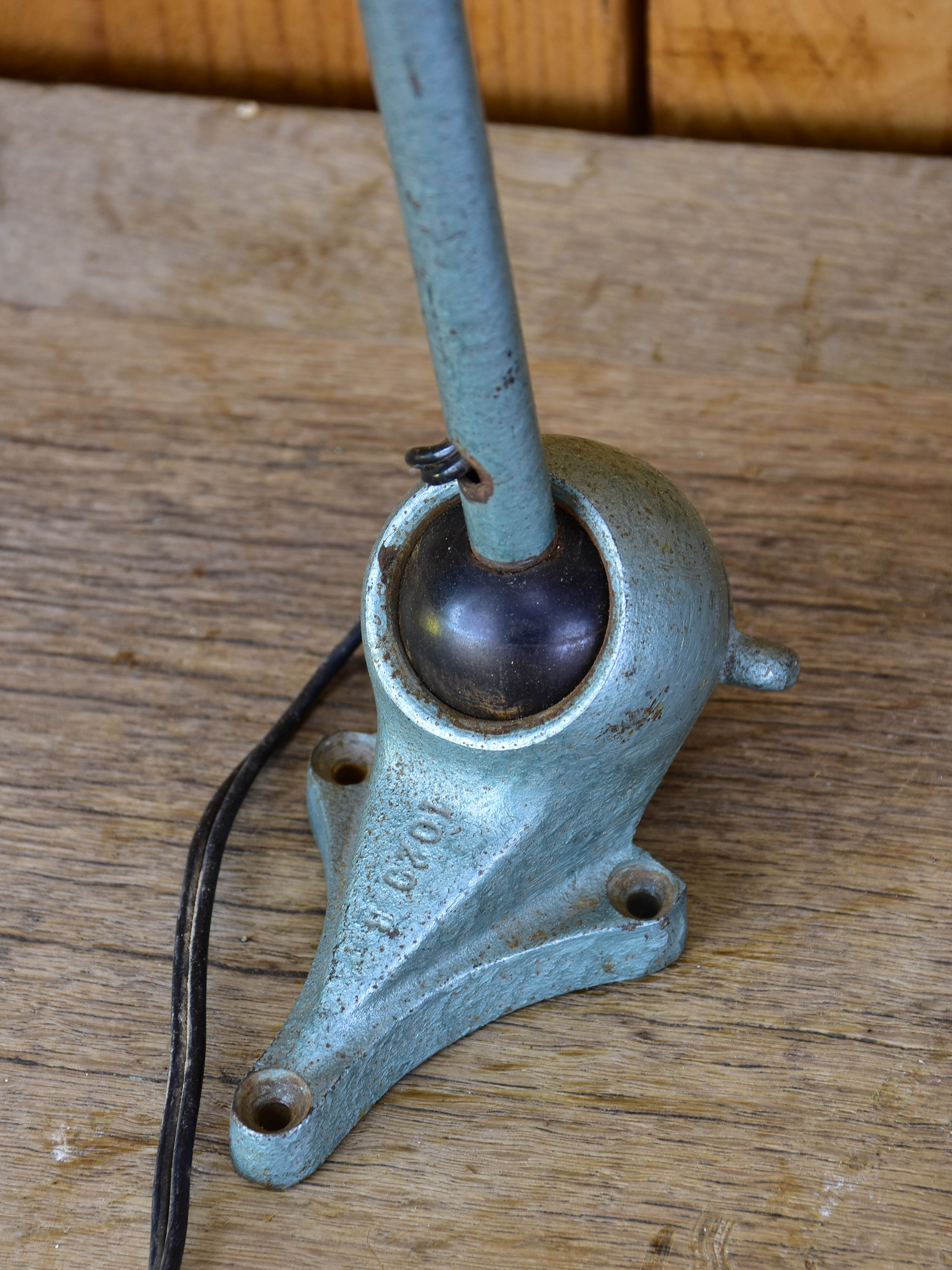 Three industrial French lamps - 1930's