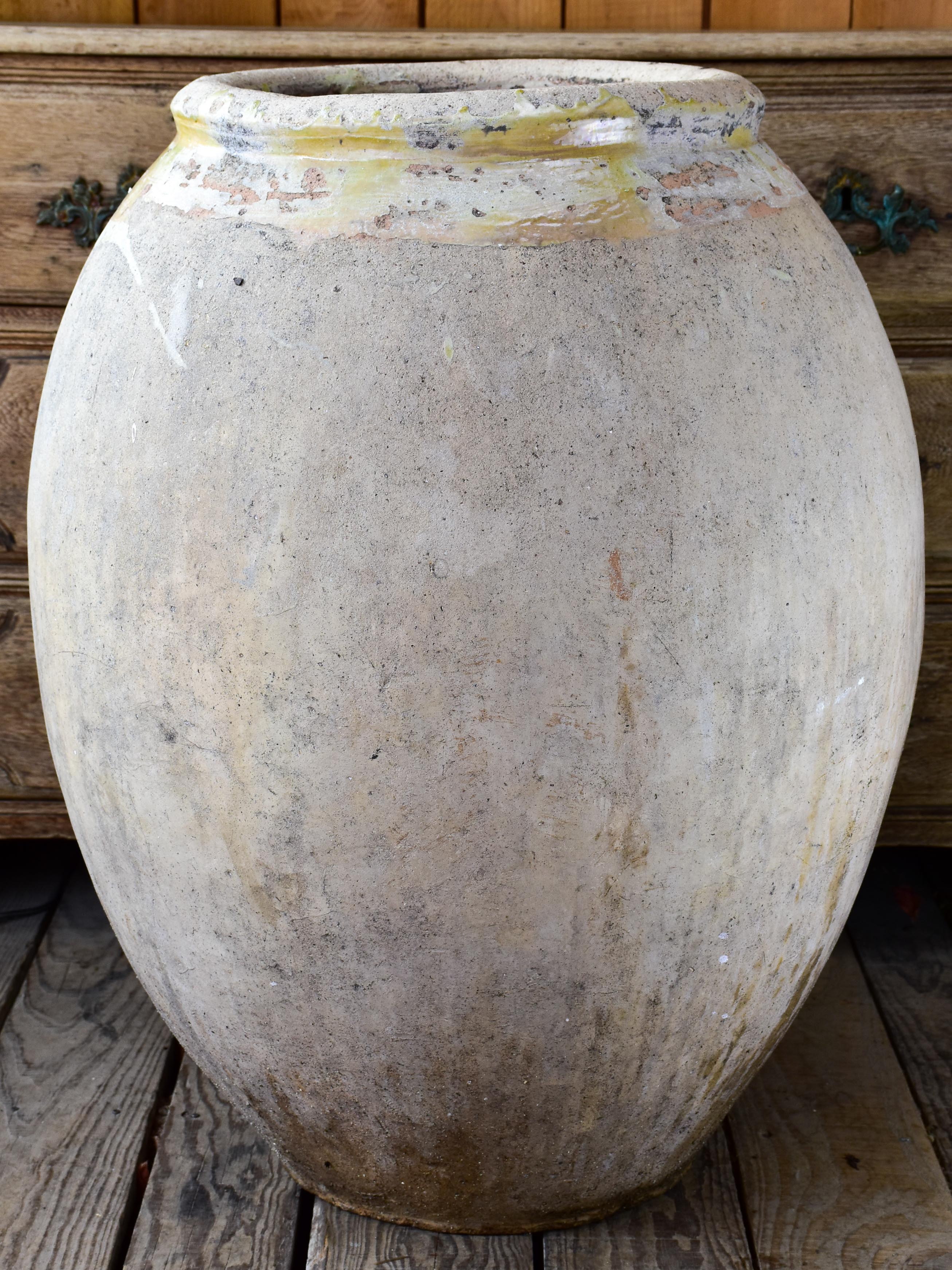 18th Century French Biot jar 32 ¾''