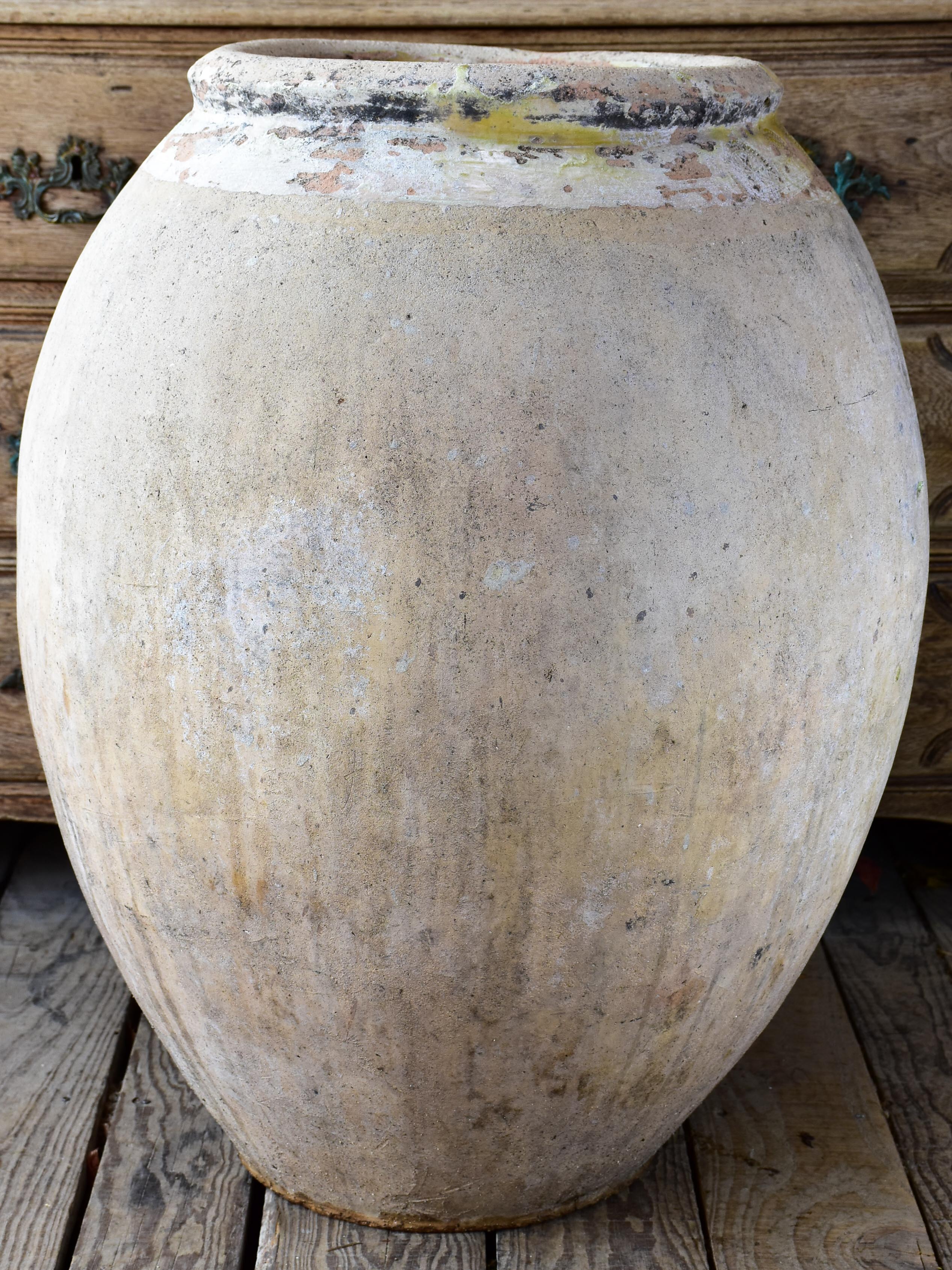 18th Century French Biot jar 32 ¾''