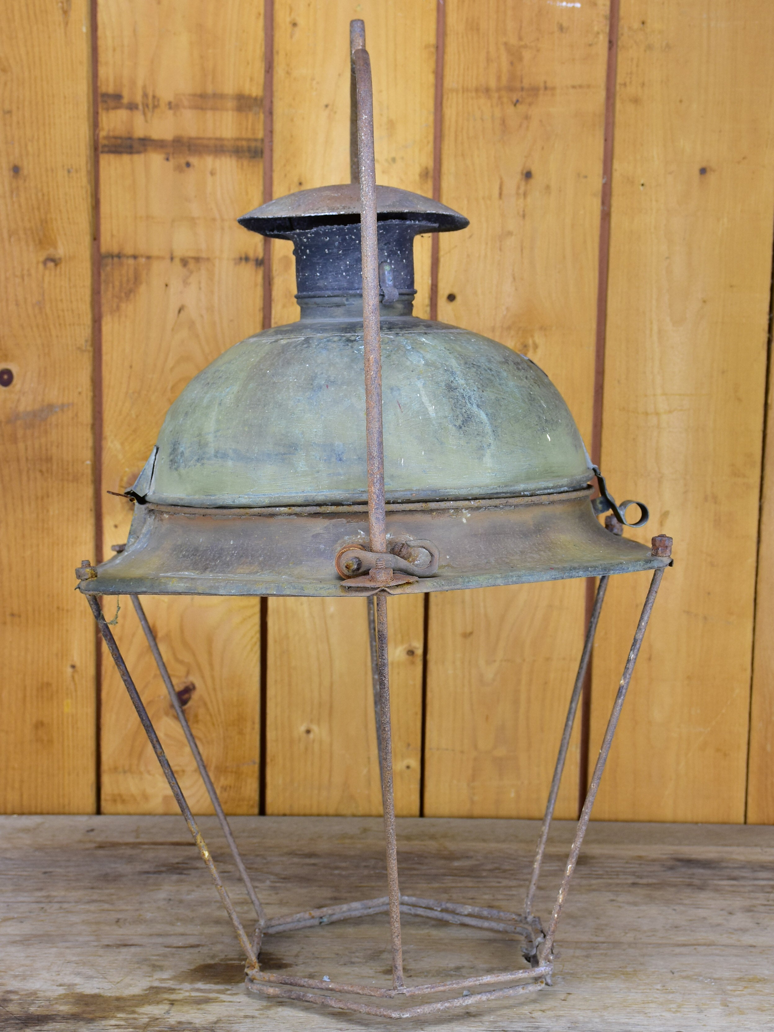 Very large 19th Century French street lantern