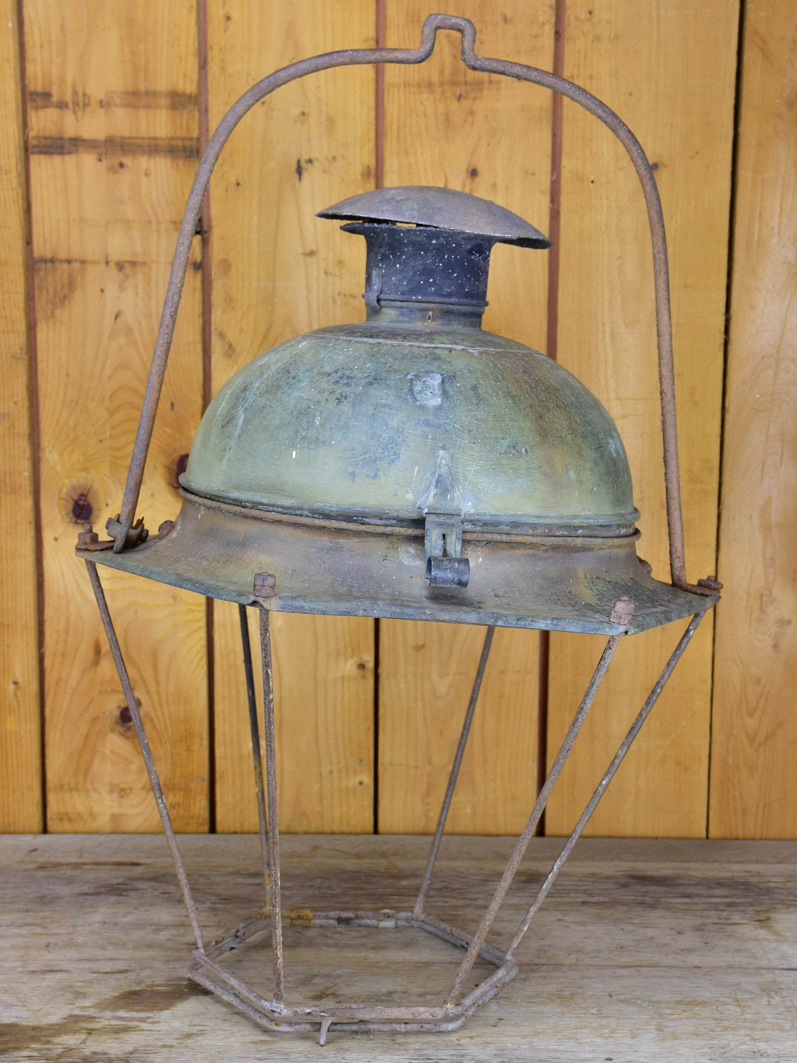 Very large 19th Century French street lantern