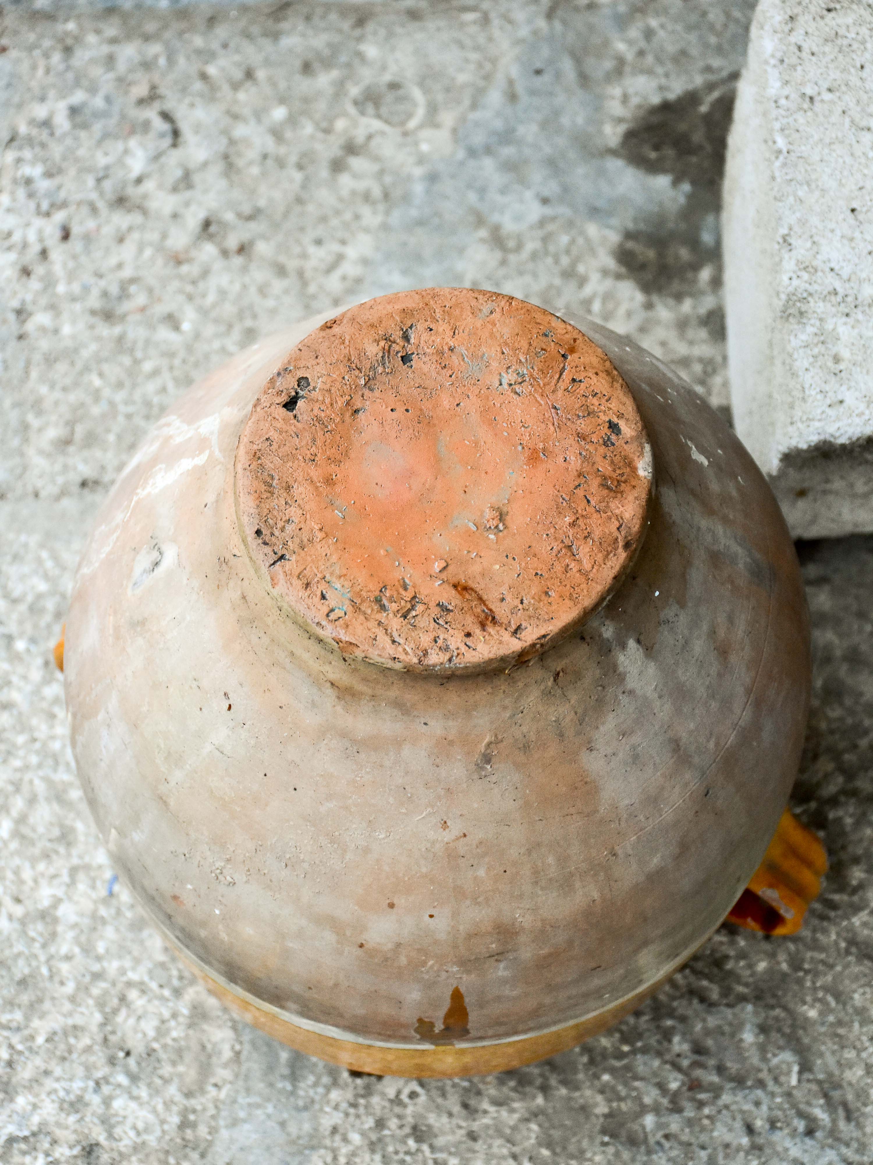 Very large 19th century French confit pot 14¼"