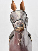 Historical French papier mâché horse