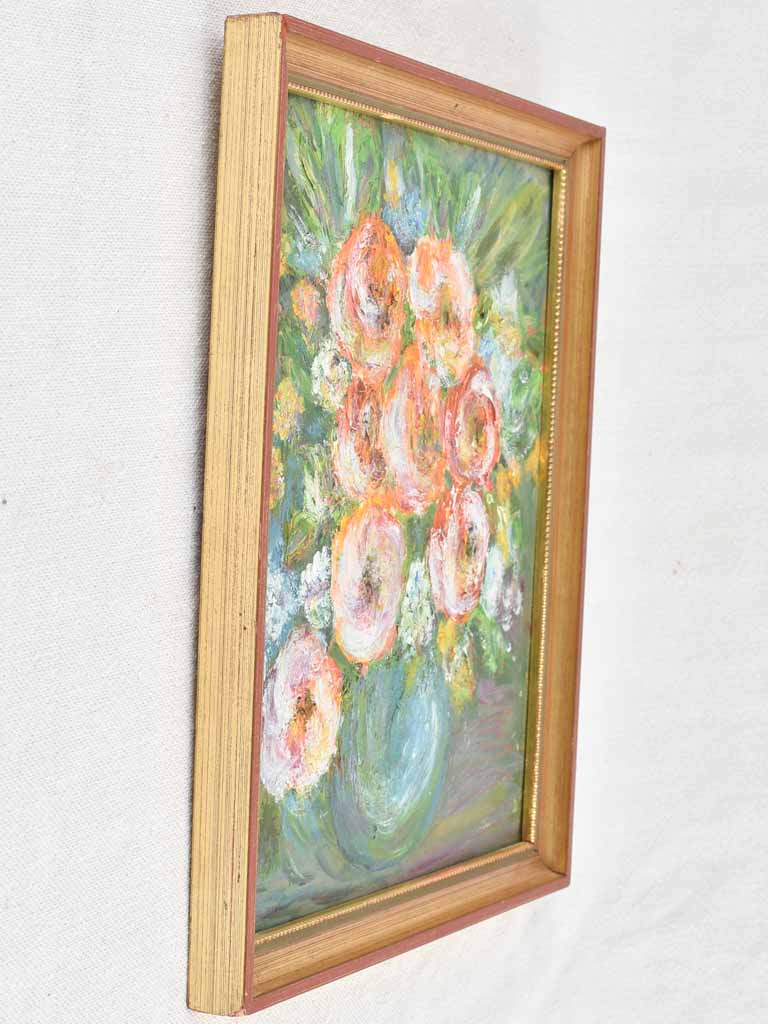 Vintage floral still life 11¾" x 9¾"