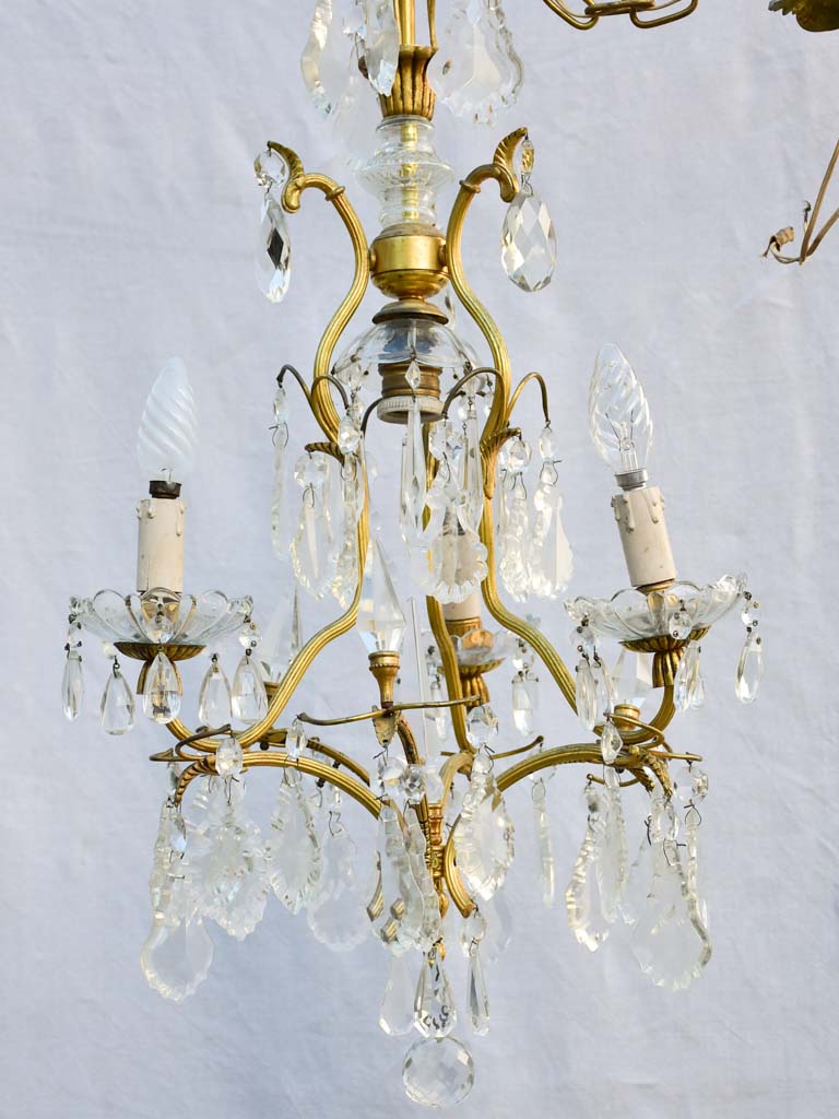 Quality Workmanship 1950s Chandelier