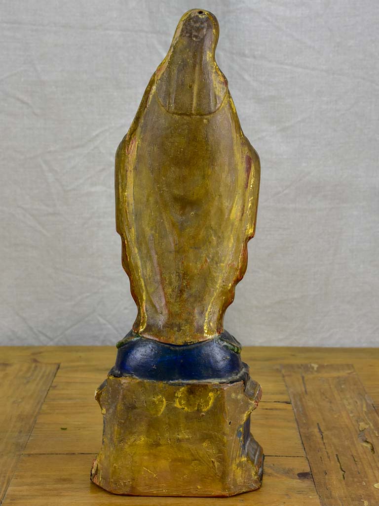 19th Century French statue of the Virgin Mary