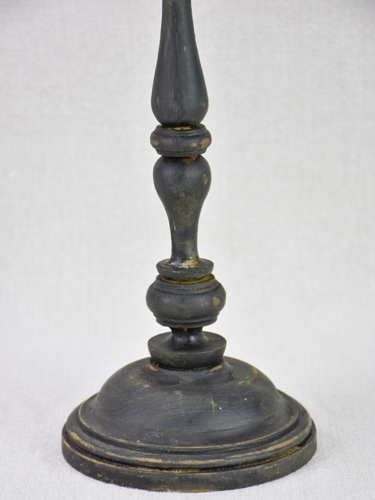 Small antique French hat stand 11"