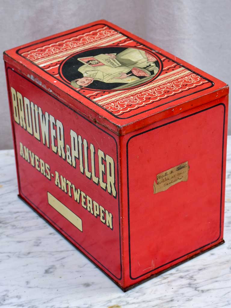 Early 20th Century Dutch tin