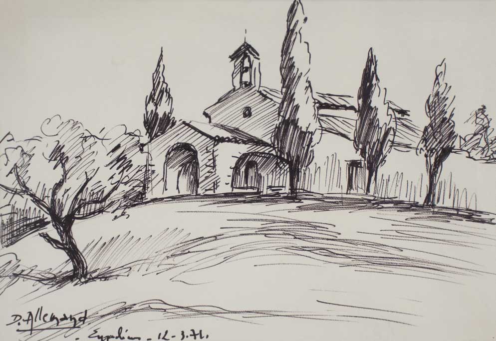 Precise Preliminary Sketch by D Allemand