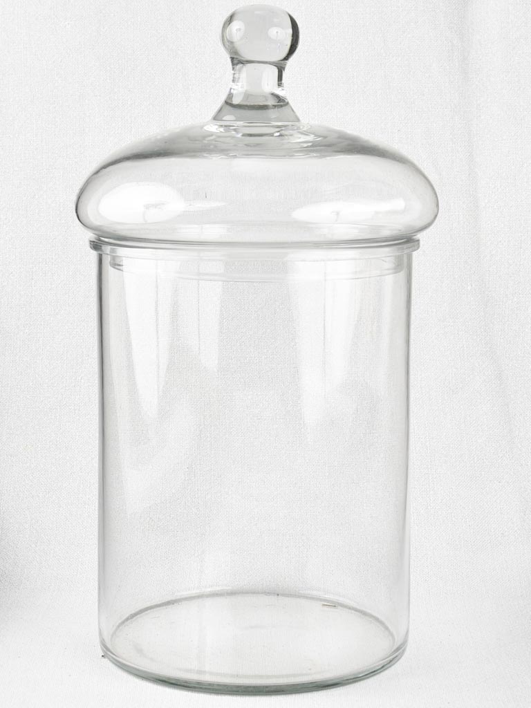 Traditional 1970s Optic Glass Candy Containers