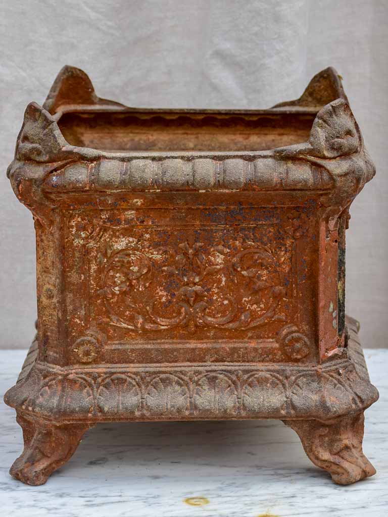 19th Century French flower pot plant stand - cast iron