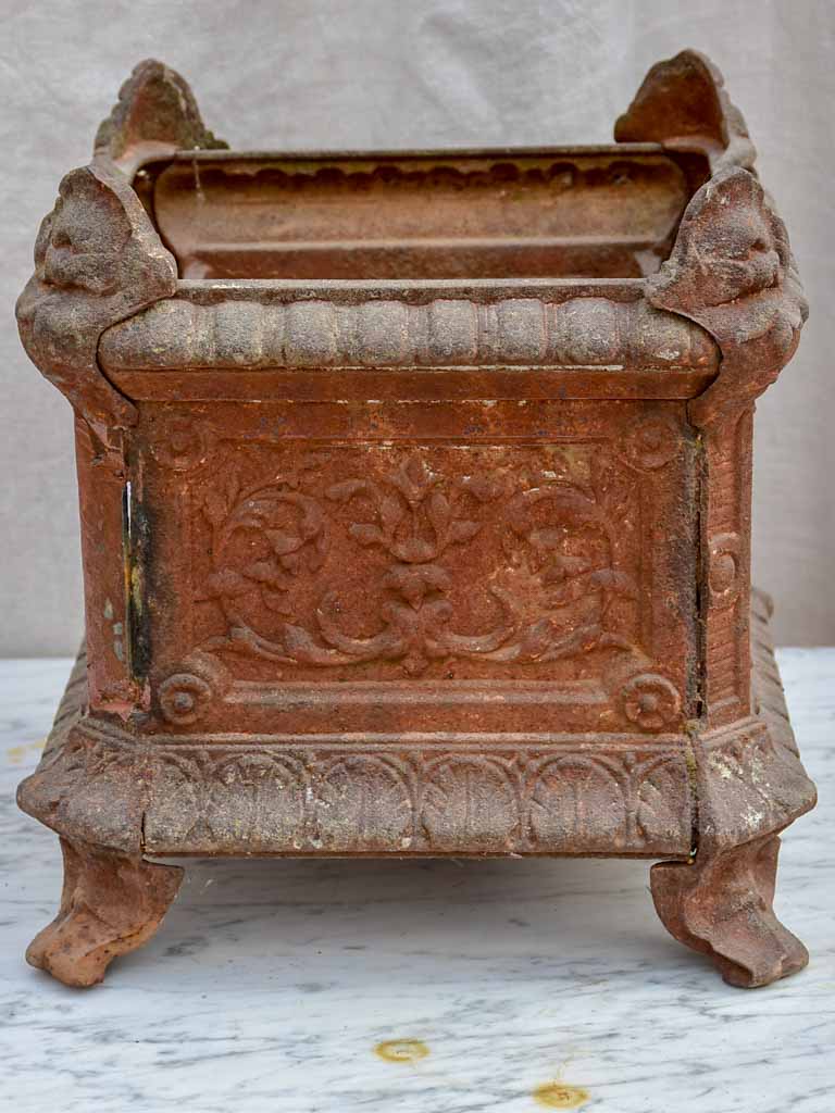 19th Century French flower pot plant stand - cast iron