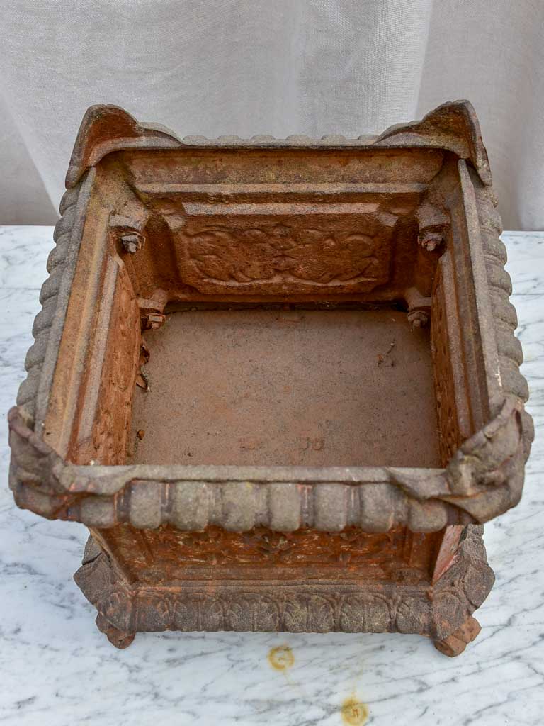 19th Century French flower pot plant stand - cast iron