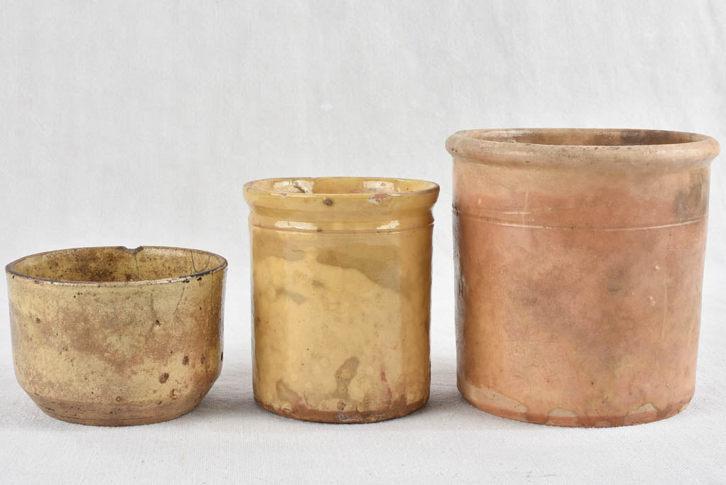 Collection of 3 preserving pots from Savoy 5½"