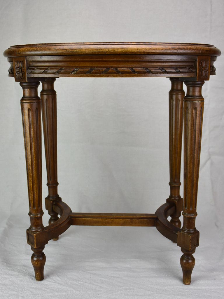 19th Century Louis XVI cane stool