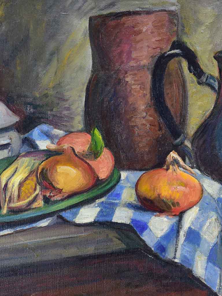 Cottard Fossey Still life painting 25 ½" x 18"