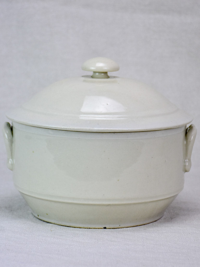 Antique French soup tureen 8¼"