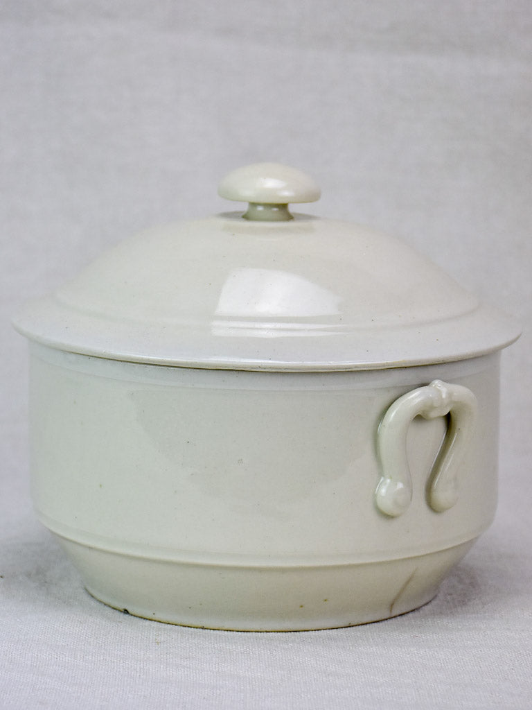 Antique French soup tureen 8¼"