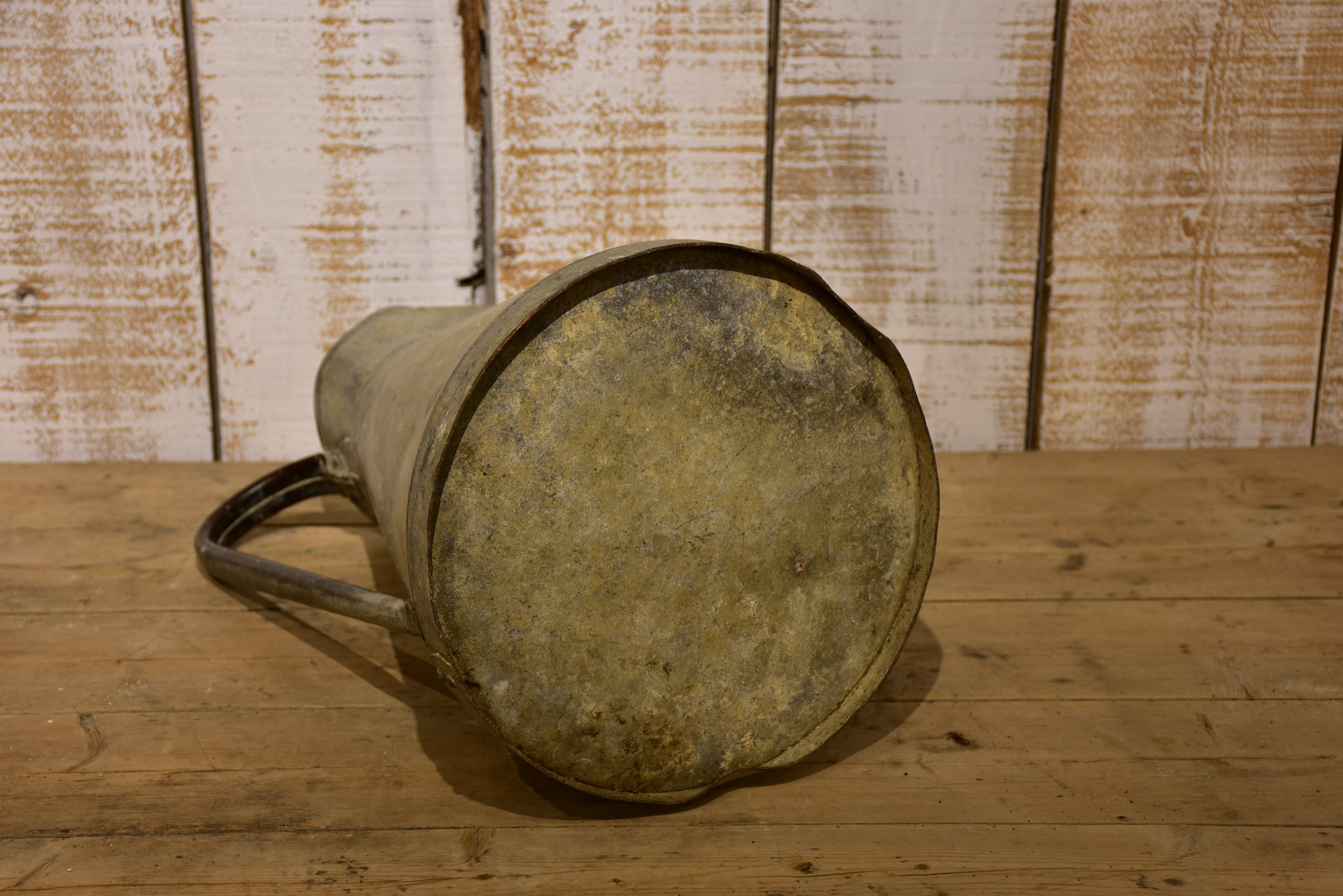 Large French zinc pitcher