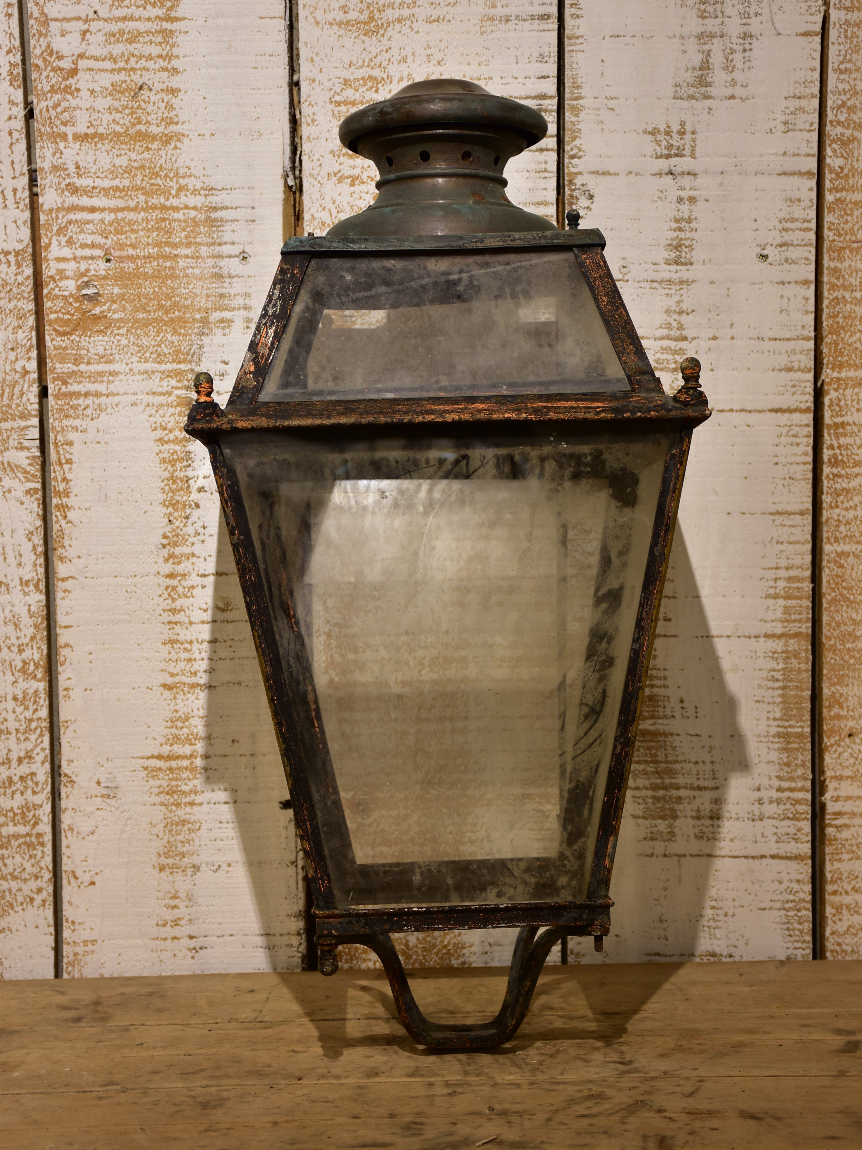 Large antique French lantern