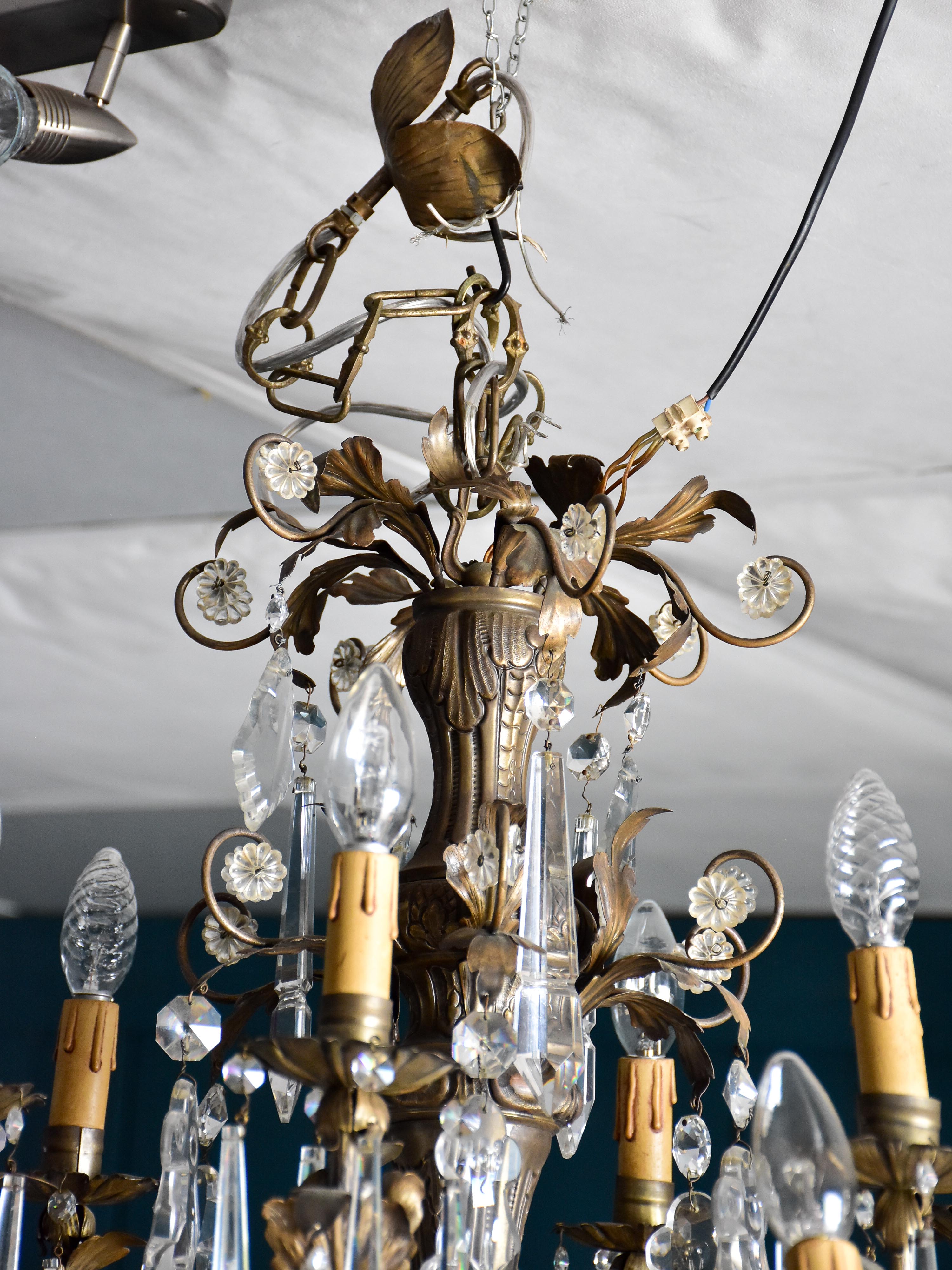 Handmade Italian Crystal Chandelier