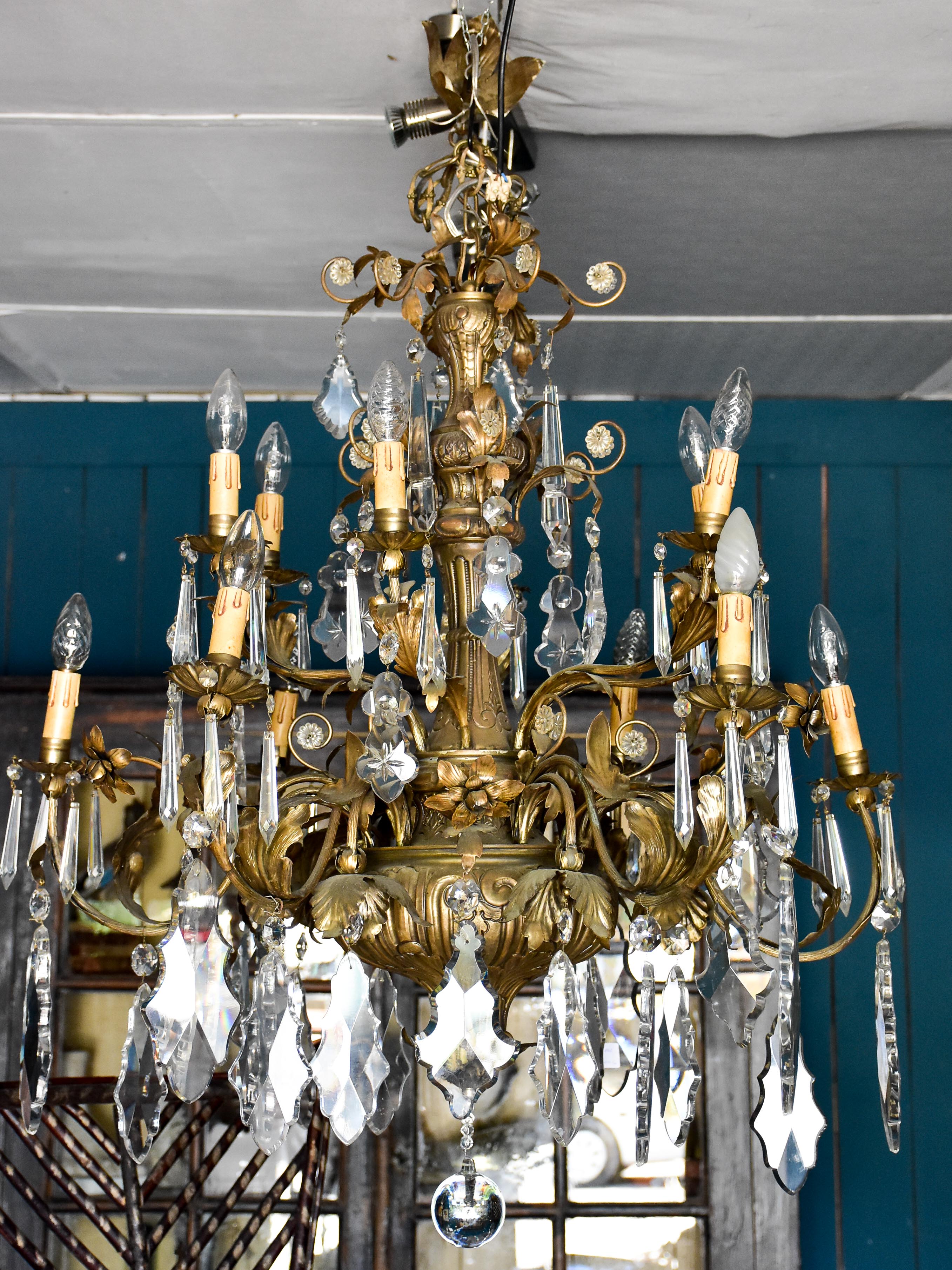 Antique 19th Century Italian Chandelier