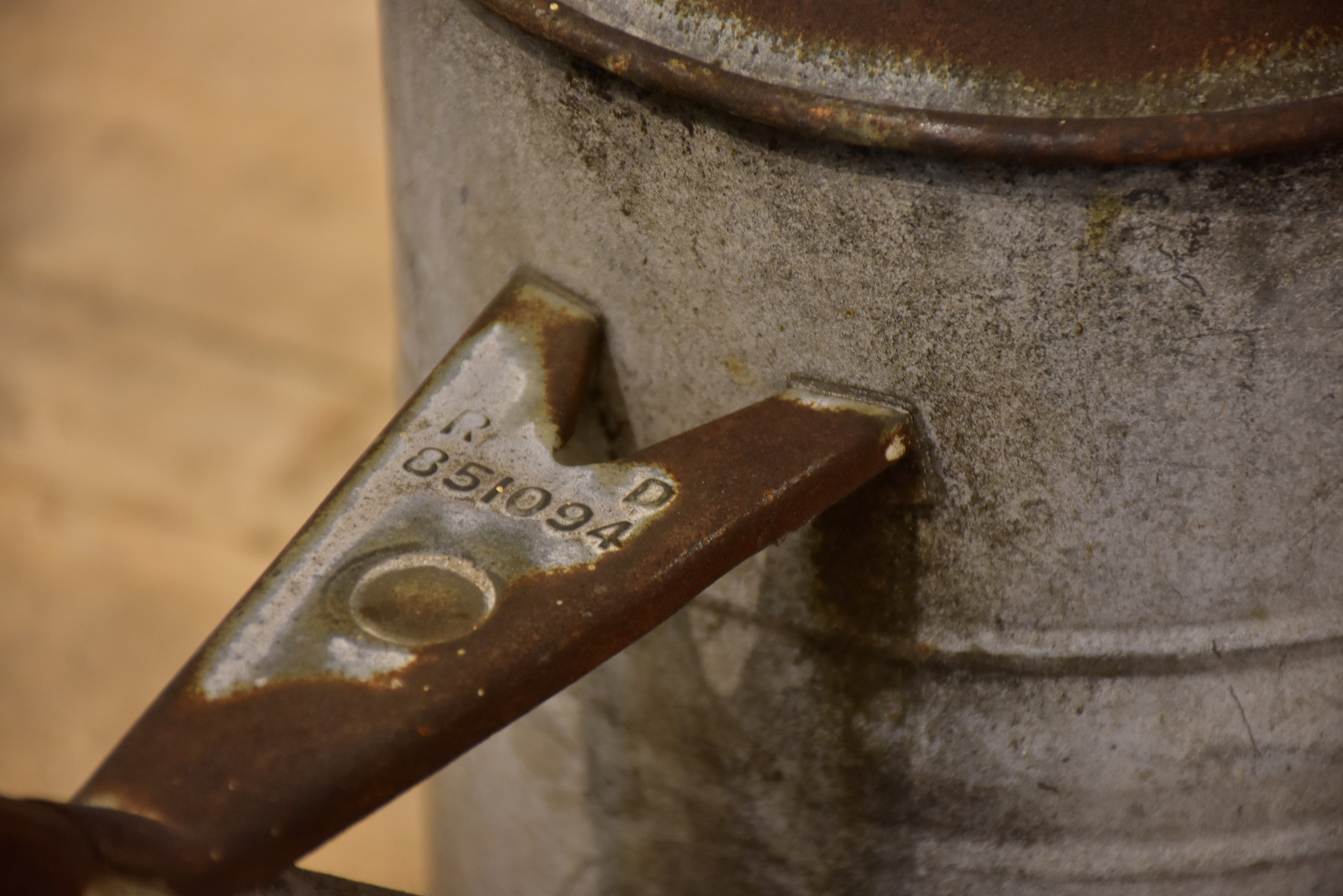 Antique French watering can 1 ½