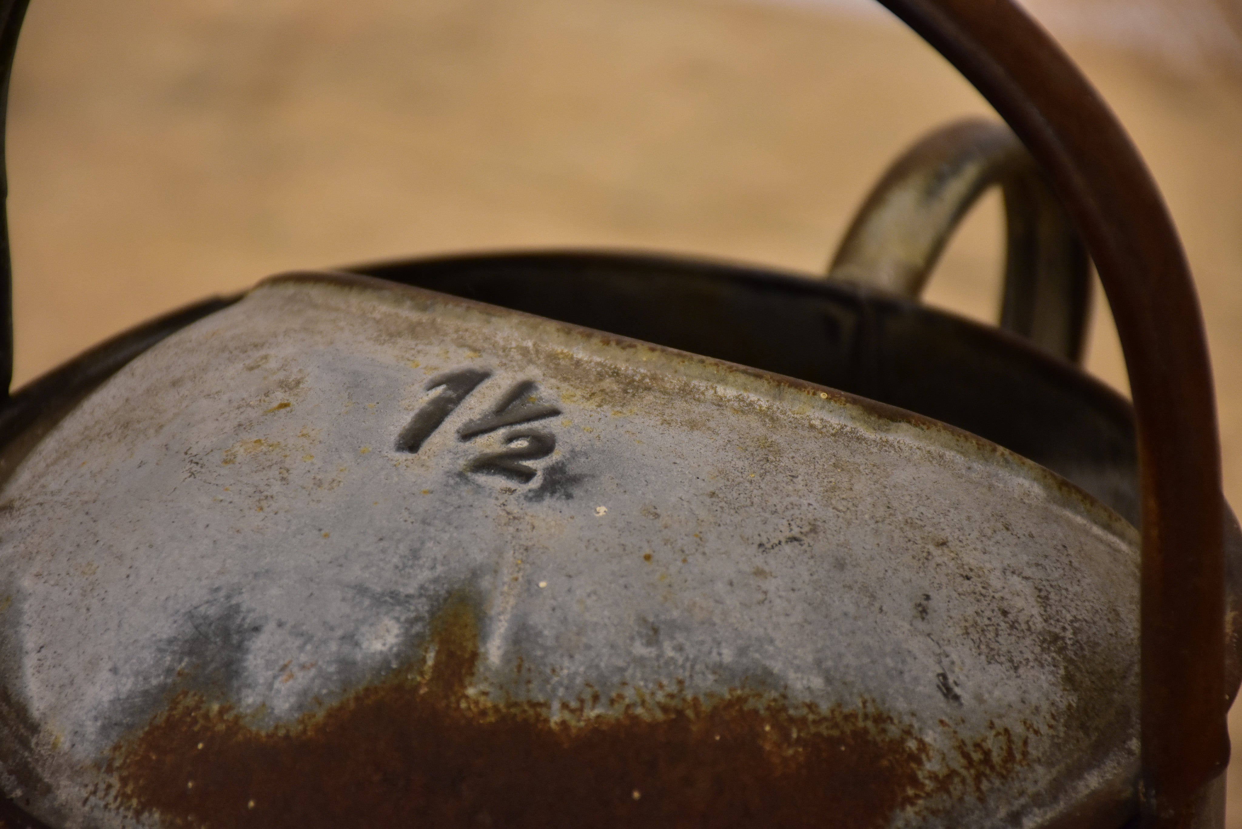 Antique French watering can 1 ½