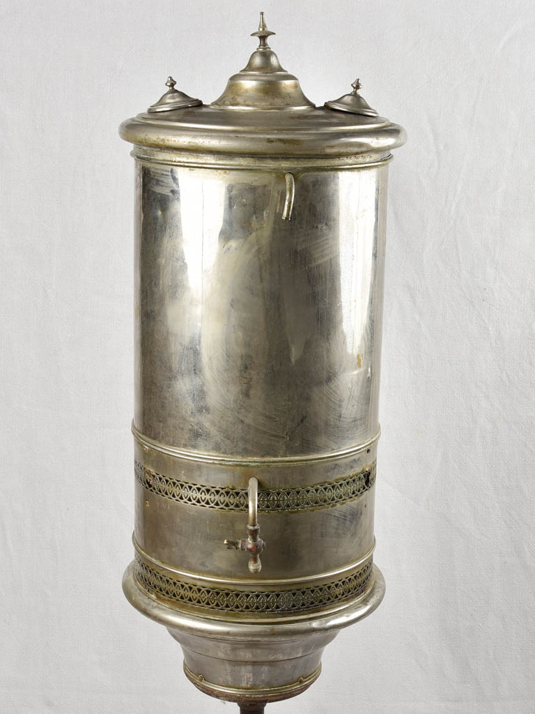 Decorative 19th-century sterilizing machine