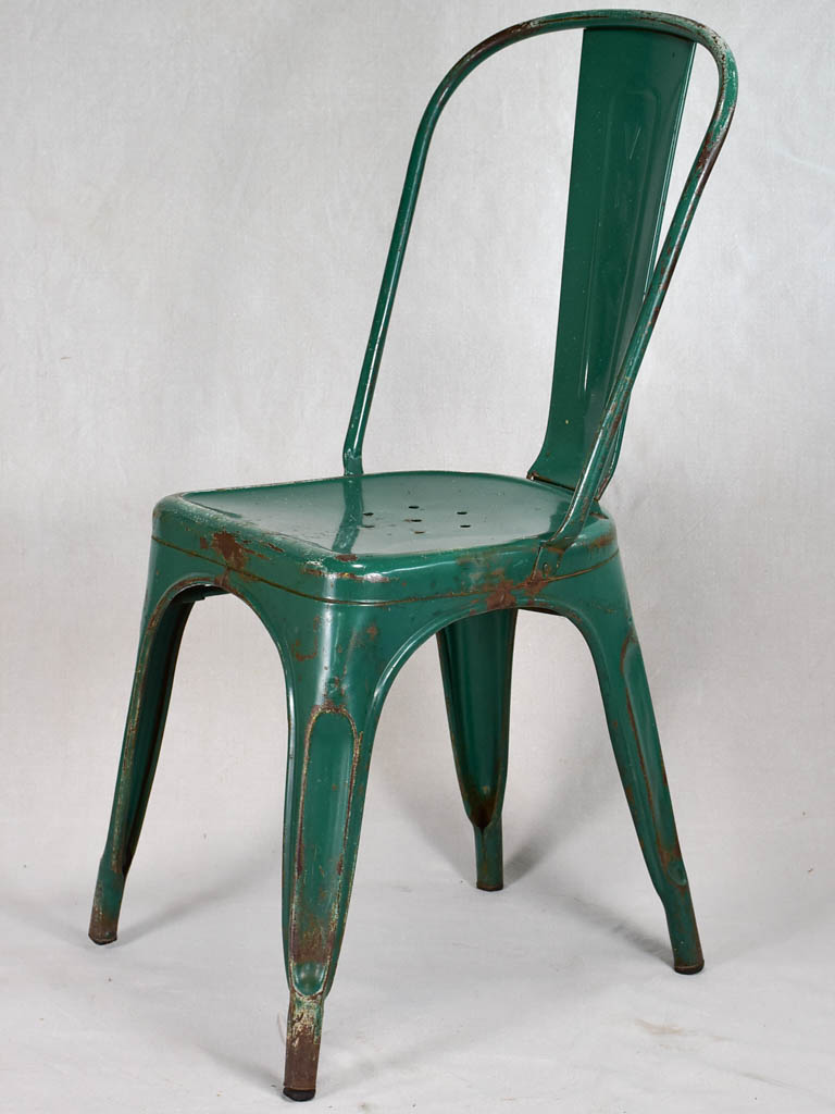 Original Model A Tolix chair - green