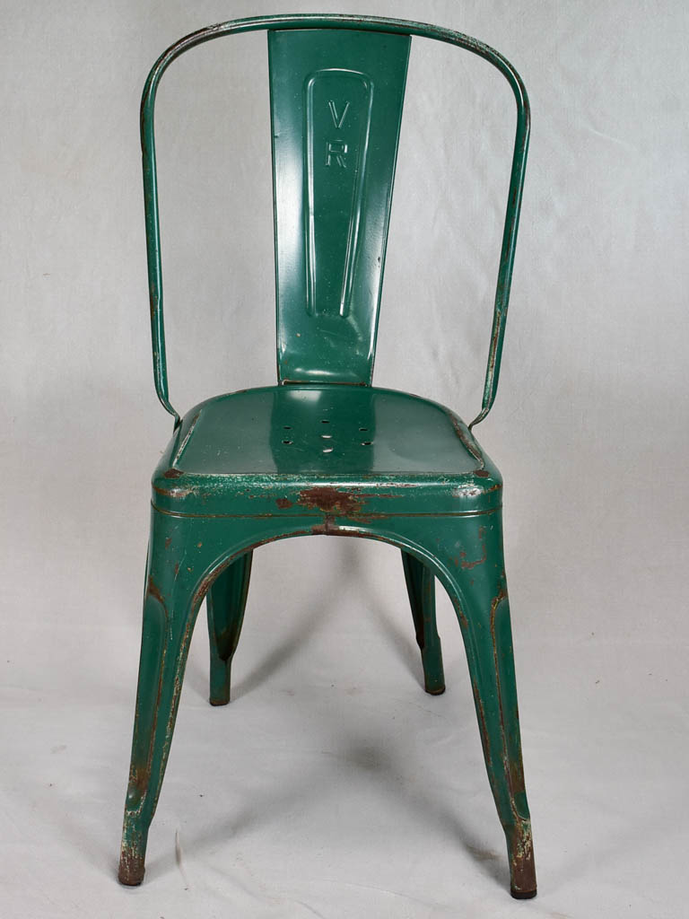 Original Model A Tolix chair - green