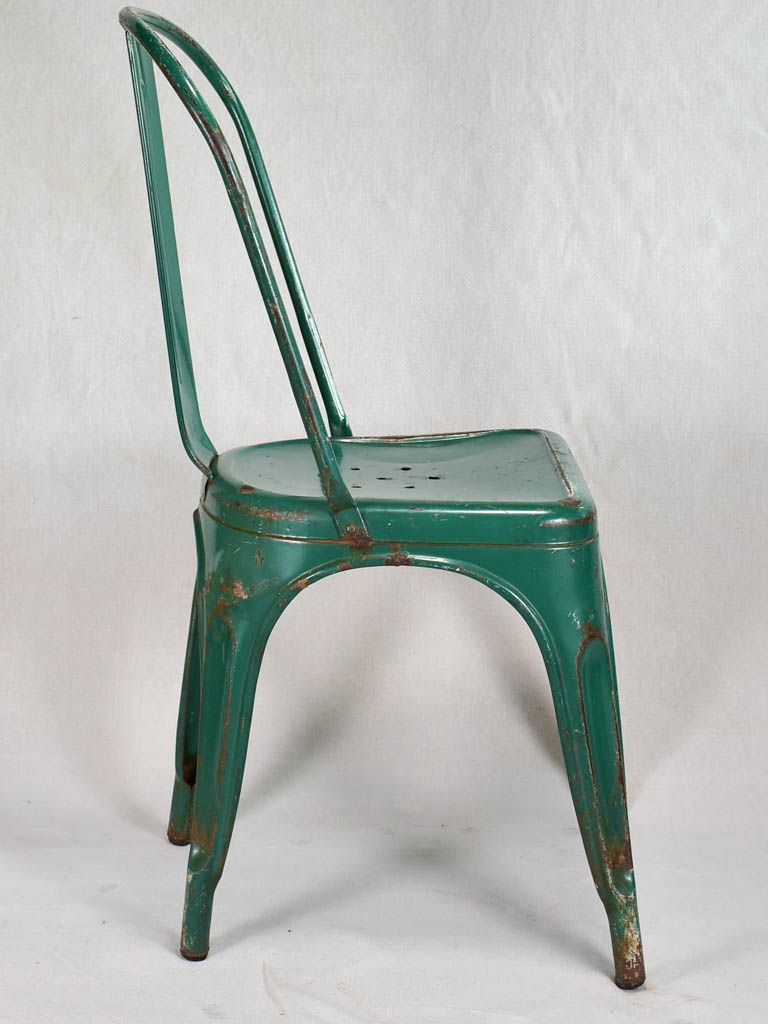 Original Model A Tolix chair - green