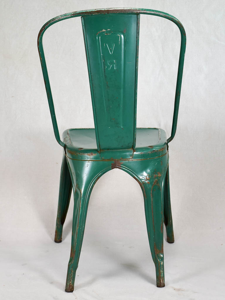 Original Model A Tolix chair - green