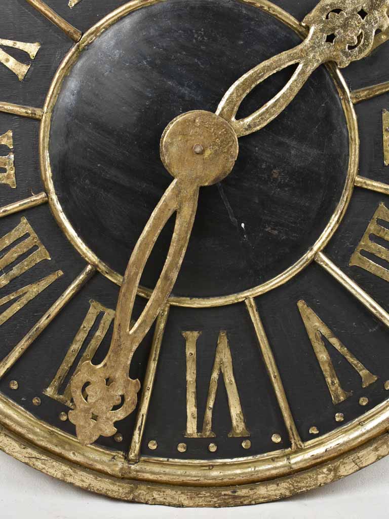 Very large clock face with Roman numerals 44"