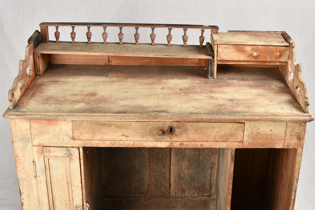 Original Rustic French Trade Counter