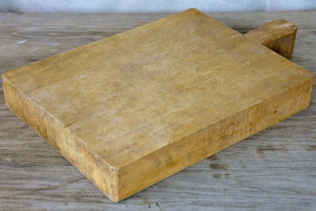 Very thick antique French cutting board