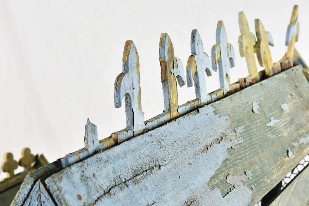 Worn Large Vintage Poultry Birdcage