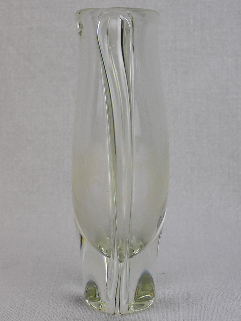 Mid century Swedish glass vase - 8¾"