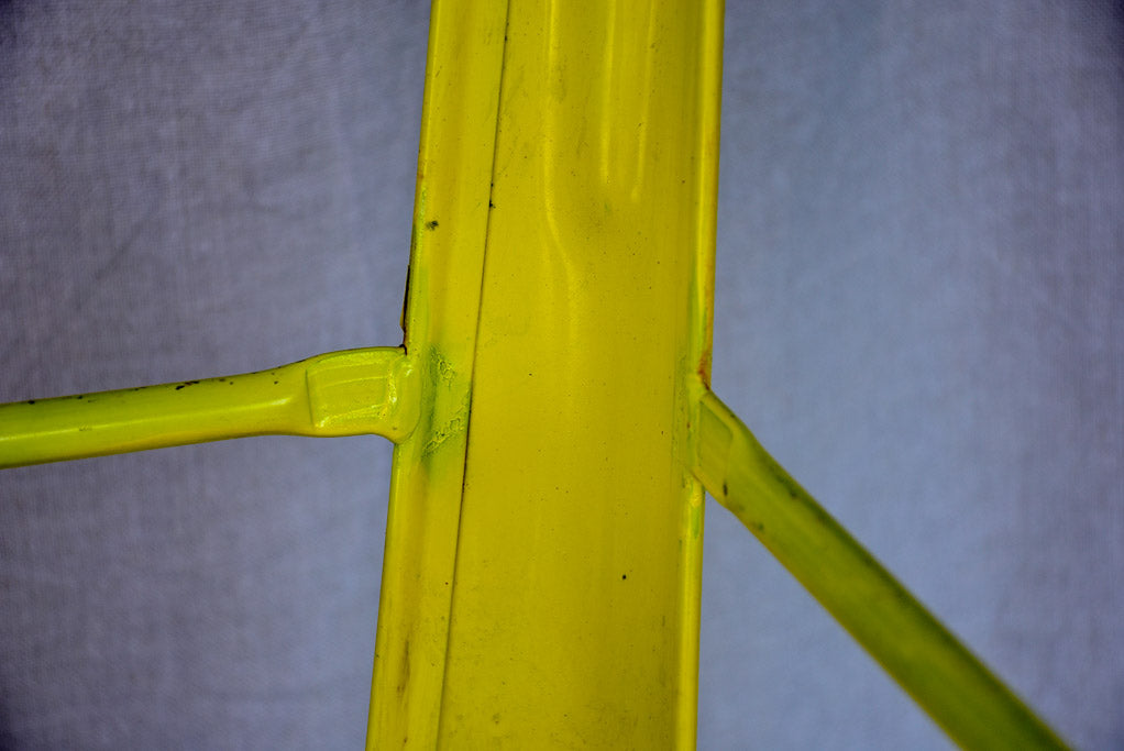 Yellow Tolix Bar stool