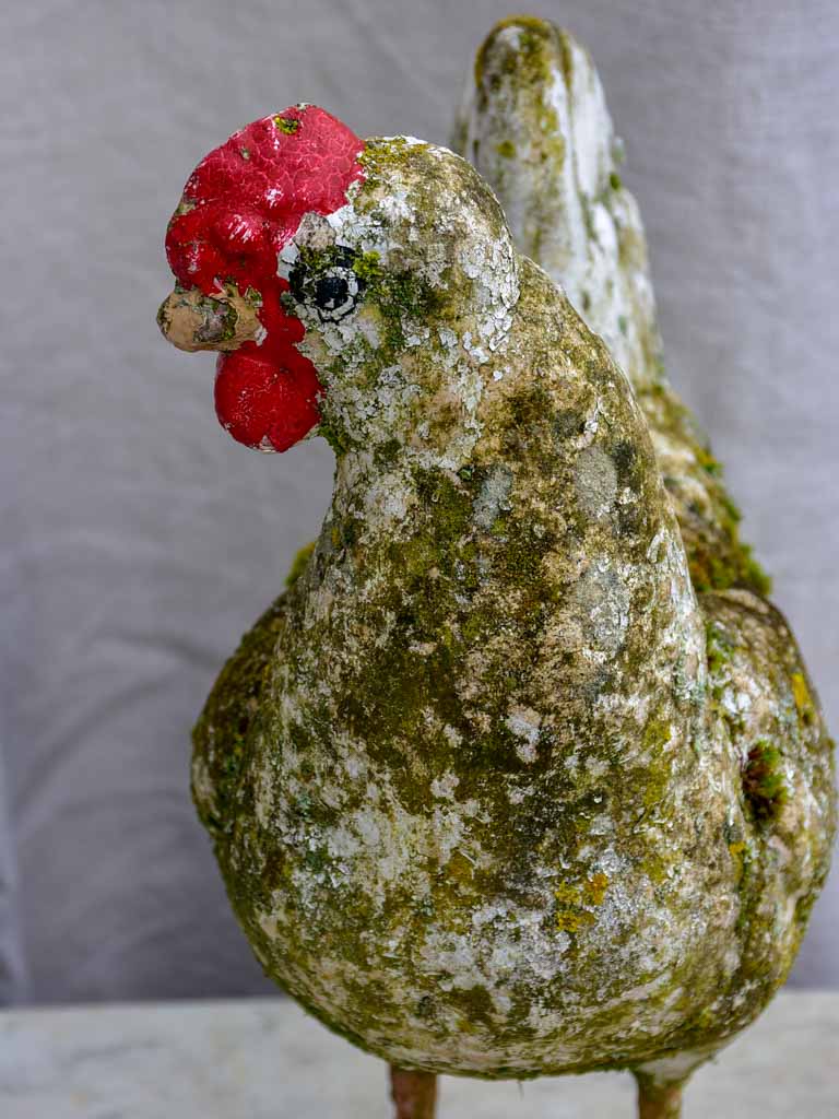 Early 20th Century sculpture of a chicken