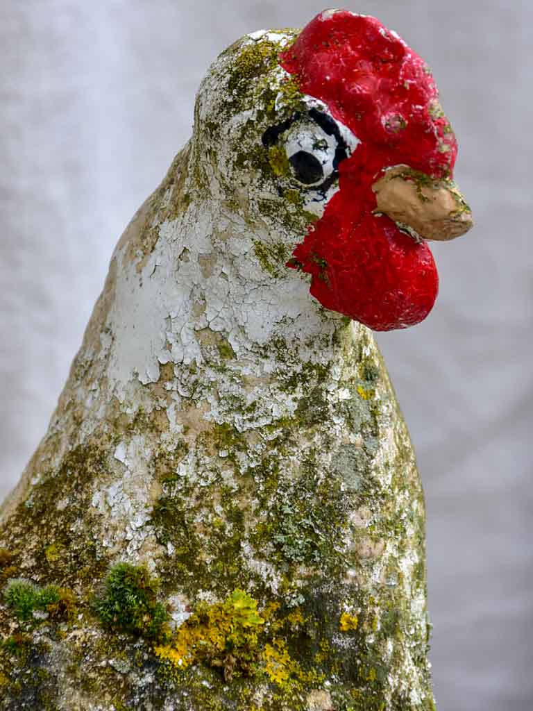 Early 20th Century sculpture of a chicken