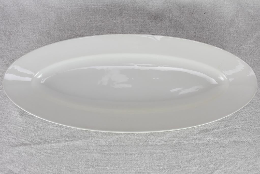 Large antique Limoges fish platter - oval