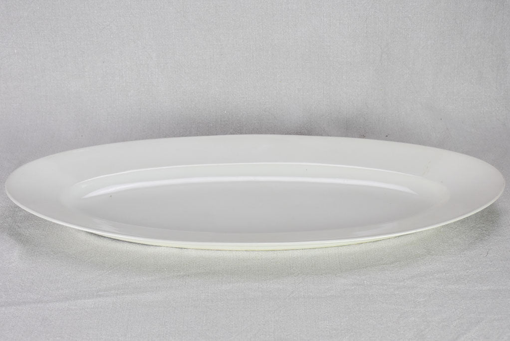 Large antique Limoges fish platter - oval