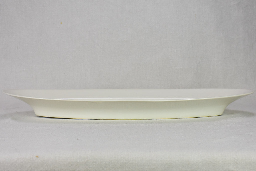 Large antique Limoges fish platter - oval