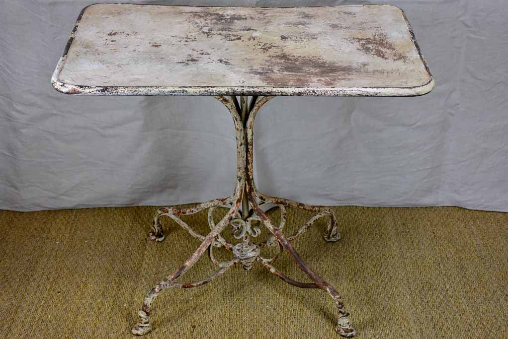 Antique French rectangular garden table - Arras